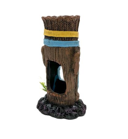 Tiki Statue Tank Decor